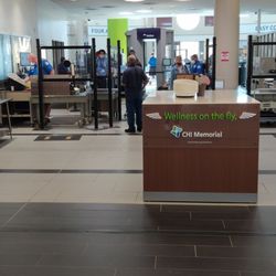 TSA Checkpoint - Chattanooga Metropolitan Airport - On the other side.