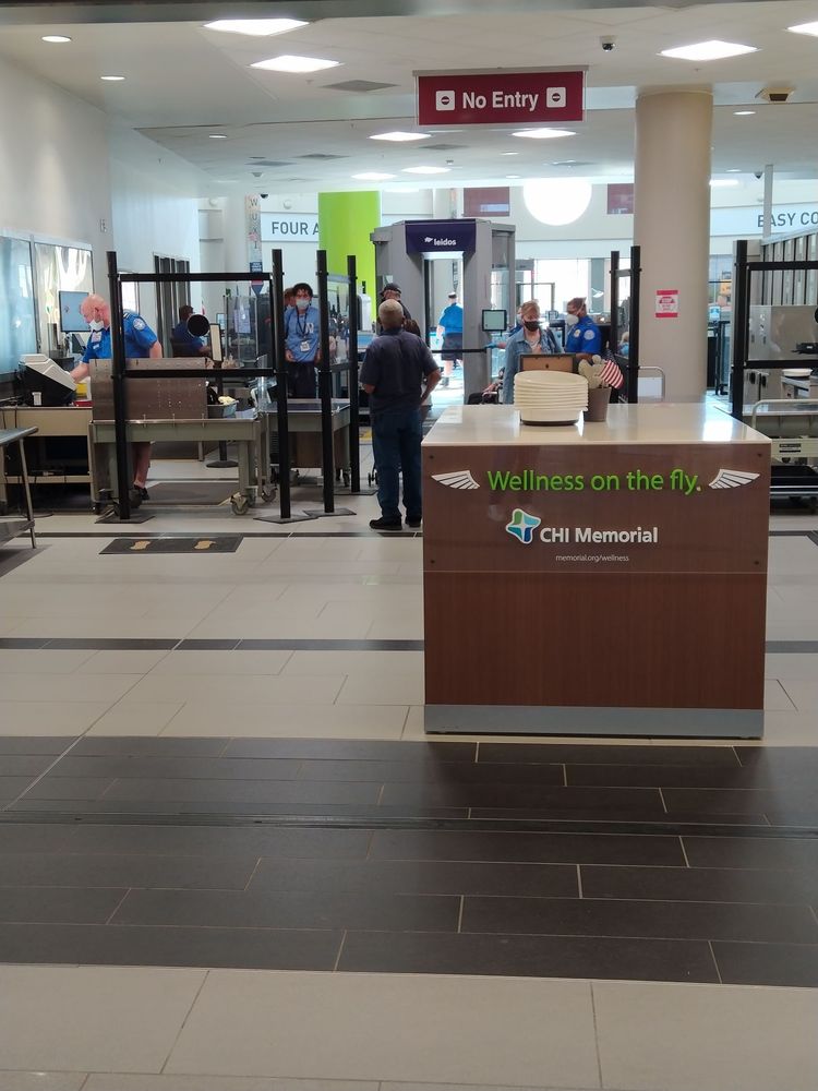 TSA CHECKPOINT CHATTANOOGA METROPOLITAN AIRPORT 1001 Airport Rd