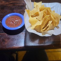 Complementary Salsa & Chips