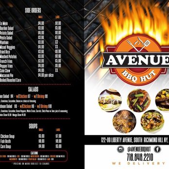 Avenue BBQ Hut - Menu - Trinidadian Near Me - Jamaica, New York