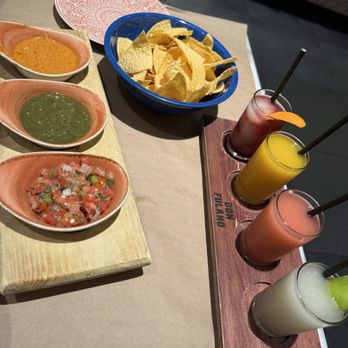 Kachina Cantina - Salsa trío and margarita flight - Mexican Near Me - Denver, Colorado Kachina Cantina - Salsa trío and margarita flight - Mexican Near Me - Denver, Colorado