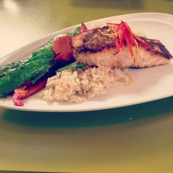 The Bistro At the Strand - Lemongrass Salmon - Asian Fusion Near Me - La Jolla, California