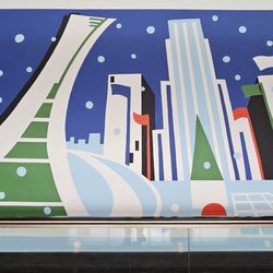 Aéroport International Montréal-Trudeau - YUL - Murals at gate 75