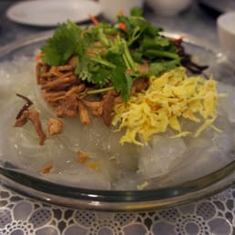 shredded meat and cucumber with vermicelli shredded meat and cucumber with vermicelli
