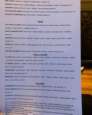 Menu photo 5 Mediterrano Ann Arbor, MI