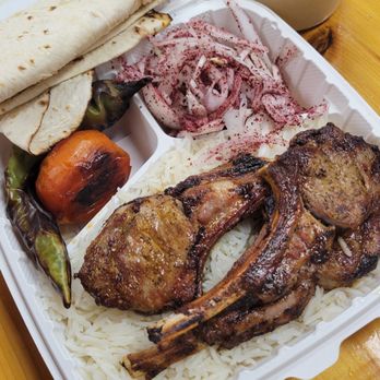 Original Kabob Factory - Kabob combo plate and a side of hummus - Mediterranean Near Me - Glendale, California Original Kabob Factory - Kabob combo plate and a side of hummus - Mediterranean Near Me - Glendale, California