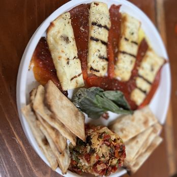 Caps On The Water - Grilled Halloumi - Seafood Near Me - St Augustine, Florida