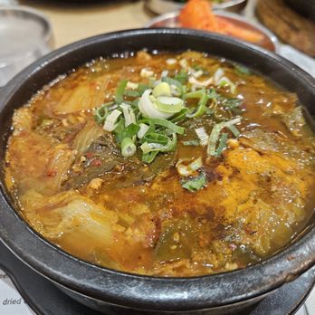 ONGA - 11. Spicy beef brisket with dried cabbage soup 따로 국밥 - Korean Near Me - Fort Lee, New Jersey ONGA - 11. Spicy beef brisket with dried cabbage soup 따로 국밥 - Korean Near Me - Fort Lee, New Jersey
