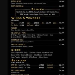615 District - Menu