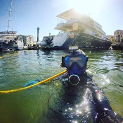 Lowcountry Underwater Services - Trying out my new hookah system!