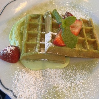 Sweet Maple - Matcha moffle - Breakfast & Brunch Near Me - Cupertino, California Sweet Maple - Matcha moffle - Breakfast & Brunch Near Me - Cupertino, California