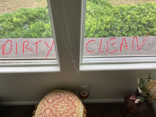 Interior window track cleaning - Customer had new windows install two years ago called us out to do interior exterior window cleaning clean the screens also clean window tracks very dirty Interior window track cleaning - Customer had new windows install two years ago called us out to do interior exterior window cleaning clean the screens also clean window tracks very dirty