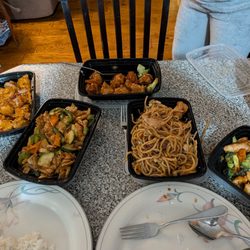 Asian Cook - Take out. Lo Mein, General Tsoa, Sesame chicken, chicken & broccoli, Kung Pao Chicken