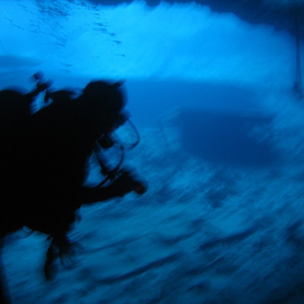 Diving at 30 feet