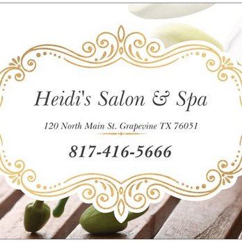 Heidi's Salon & Spa - Heidi’s Salon Spa & Boutique in Grapevine, Texas brings beauty and fashion together in one location for you. Located just between Dallas and - Hair Salons Near Me - Grapevine, Texas Heidi's Salon & Spa - Heidi’s Salon Spa & Boutique in Grapevine, Texas brings beauty and fashion together in one location for you. Located just between Dallas and - Hair Salons Near Me - Grapevine, Texas