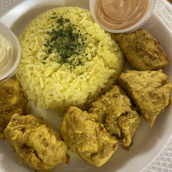 Manara Cafe - Chicken Kabob - Mediterranean Near Me - Lubbock, Texas