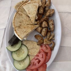 Warehouse at Vaughn's - Chicken Gyro plate