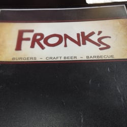 Fronk's - Front Menu