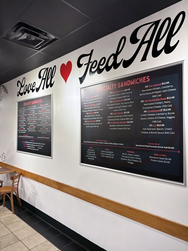 Food from The Sandwich Spot