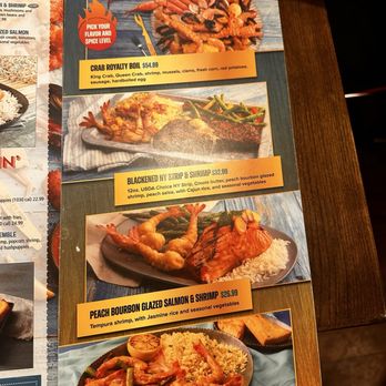 Joe's Crab Shack - The specials they had for last night - Seafood Near Me - Oceanside, California Joe's Crab Shack - The specials they had for last night - Seafood Near Me - Oceanside, California