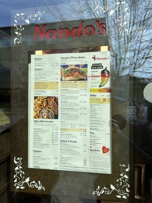 Menu photo 1 Nando's Southampton, STH