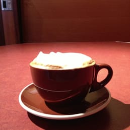 Nastiest cappuccino. Hands down. Nastiest cappuccino. Hands down.