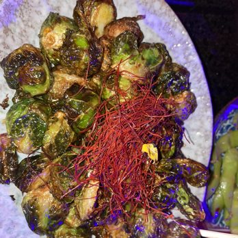 Myn-Tu - Grill Brussel sprouts - Asian Fusion Near Me - Miami Beach, Florida