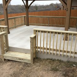 Dash and Company - Step up with security bars for my parents to use when accessing patio.