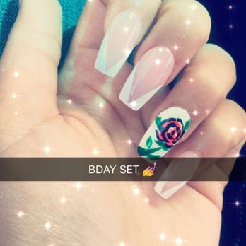 Diamond Nails Design - Love them - Nail Salons Near Me - Paramount, California