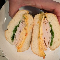 Of All Places - Turkey, havarti, giardinayoh, Acme torpedo roll