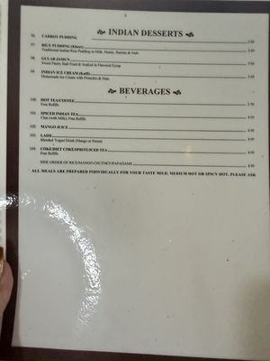 Menu photo 2 Saroor Indian Cuisine Walnut Creek, CA Menu photo 2 Saroor Indian Cuisine Walnut Creek, CA