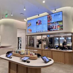 Order kiosk at HB location. Order kiosk at HB location.