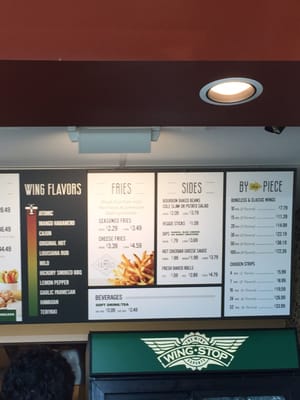 Menu photo 2 Wingstop Bowie, MD