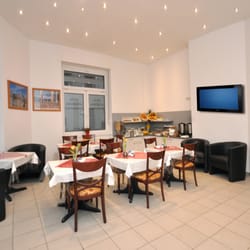 Hotel Apadana Frankfurt - Frühstücksraum/Lobby