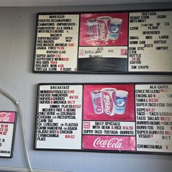 Mexican Deli - Menu