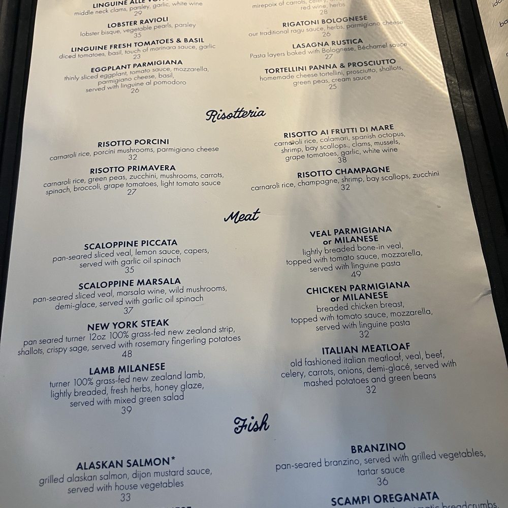 Casalina - Menu - Italian Near Me - Delray Beach, Florida