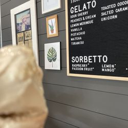 Glad's Ice Cream - Gluten free cone with tiramisu gelato