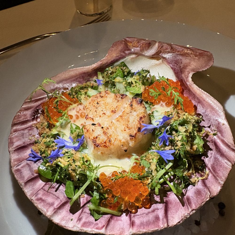 Foray - Scallop dish - New American Near Me - Carmel-by-the-Sea, California