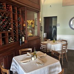 Indoor dining room.