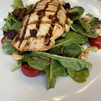 Asia Nine Bar & Lounge - Grilled Salmon Salad - Asian Fusion Near Me - Washington, DC, District of Columbia