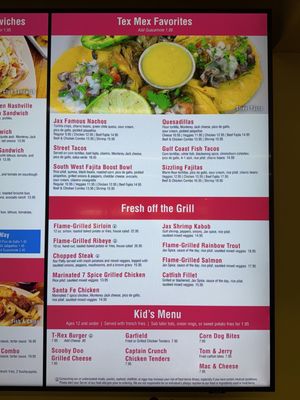 Menu photo 1 Jax Grill Bellaire, TX Menu photo 1 Jax Grill Bellaire, TX