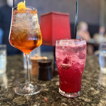 1933 Lounge - Aperol spritz + zero proof cocktail - Steakhouses Near Me - Fishers, Indiana