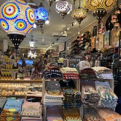 The shop entrance