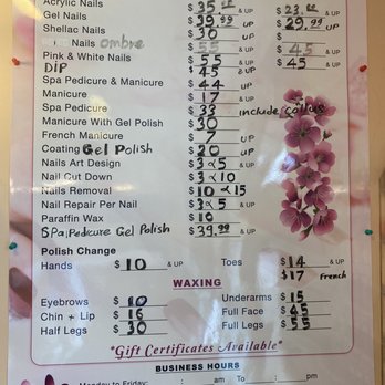 K Nails - Price list - Nail Salons Near Me - Spotsylvania, Virginia