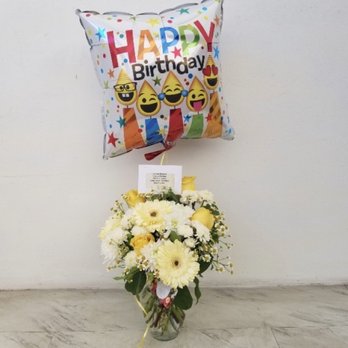 A Beautiful California Florist - Birthday arrangement. - Florists Near Me - Long Beach, California A Beautiful California Florist - Birthday arrangement. - Florists Near Me - Long Beach, California