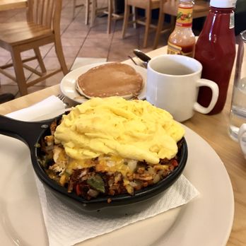 Mimosa - Choricero skillet with pancakes - Breakfast & Brunch Near Me - Franklin, Wisconsin Mimosa - Choricero skillet with pancakes - Breakfast & Brunch Near Me - Franklin, Wisconsin
