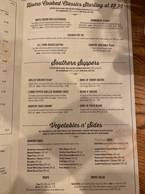 Menu photo 1 Cracker Barrel Old Country Store Greenville, SC