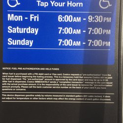 Costco Gas - Hours