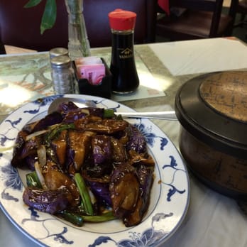 Ming Tree Cafe - Garlic eggplant and a big bowl of rice - Chinese Near Me - Tallahassee, Florida Ming Tree Cafe - Garlic eggplant and a big bowl of rice - Chinese Near Me - Tallahassee, Florida