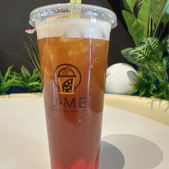 U ME - Peach fruits tea with strawberry heart jelly . Yummy . - Poke Near Me - Saratoga Springs, New York U ME - Peach fruits tea with strawberry heart jelly . Yummy . - Poke Near Me - Saratoga Springs, New York